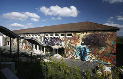 Vue de la colline d'en face