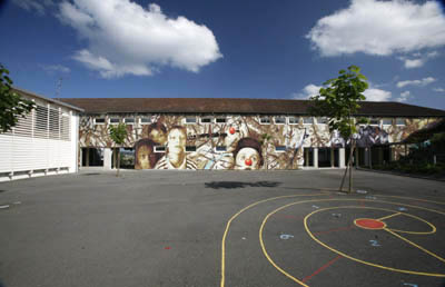 Vue de la colline d'en face