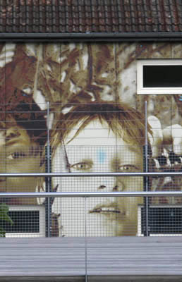 Faade de l'autre cour intrieure